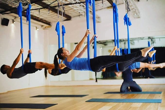 Aerial Silk Yoga Hammock & Swing for yoga Inversion