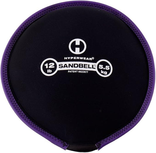 HYPERWEAR SandBell Sandbag Workout Bag Pre-Filled with Clean 2lb -50lb) -50lb)