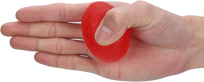 Sonew 5pcs Silicone Grip Ball Egg-Shaped Wrist Exercise