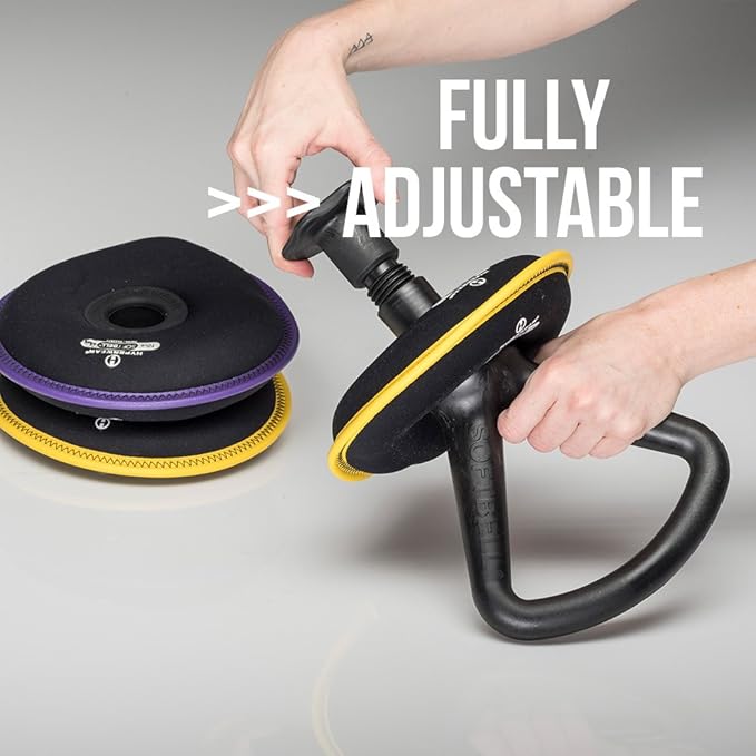Hyperwear SoftBell Adjustable Kettlebell Set - Soft