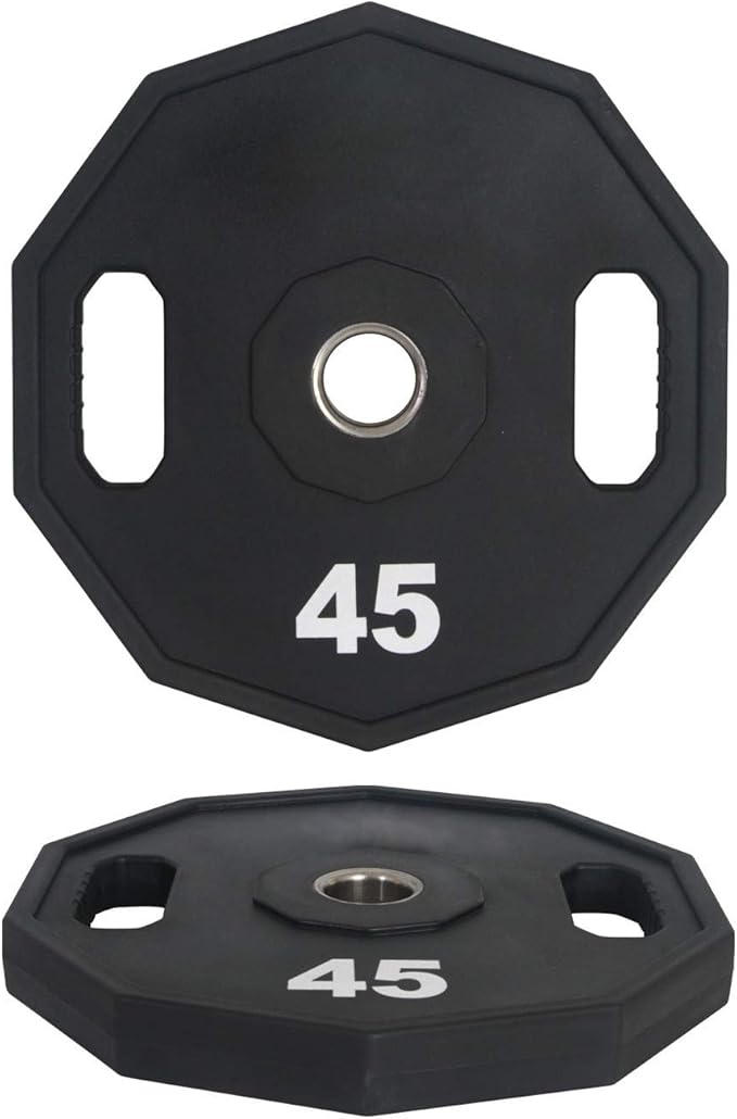 Fitness First Urethane Grip Weight Plate 2.5-45 lbs