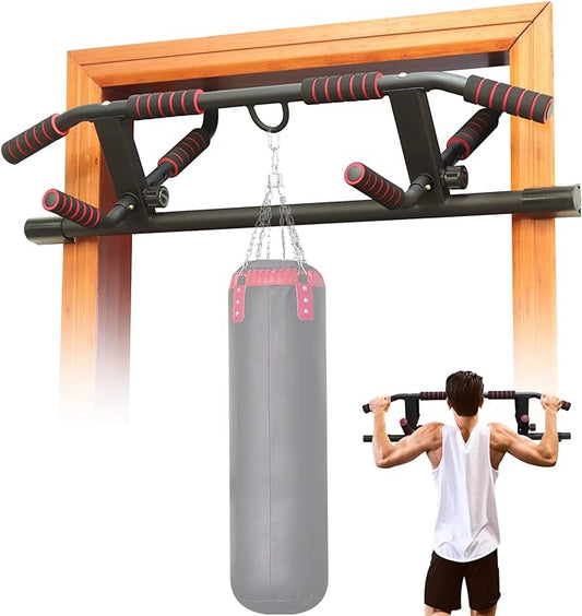 NEWAN Pull Up Bar for Doorway，Adjustable Width Indoor