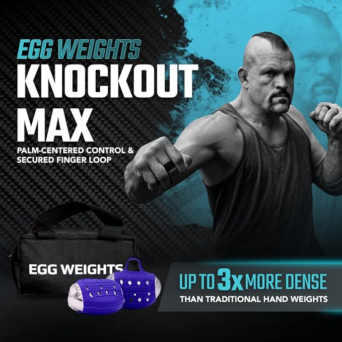 Egg Weights Knockout Max 5.0 lbs Set Bismuth 2 Eggs, 2.5 lbs