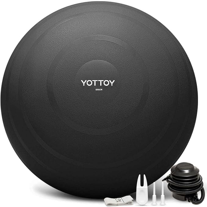 Anti-Burst Exercise Ball for Working Out