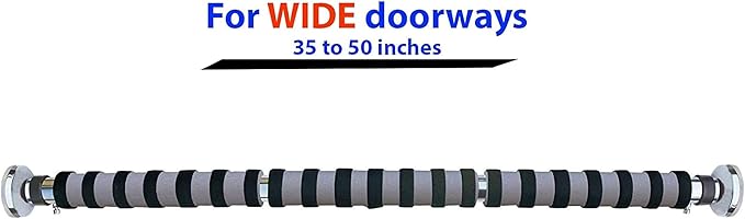 Garren Fitness Maximiza Plus Pull Up Bar – 3 Sets 35 Inches 35 to 50 Inches)