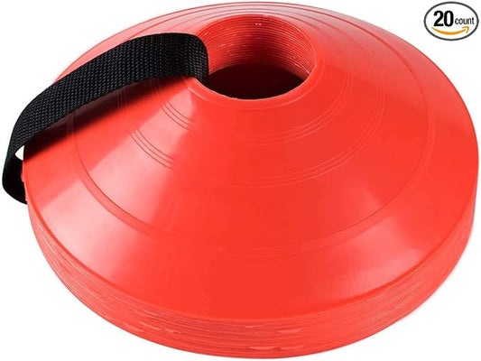 Super Z Outlet Bright Orange Round Cones Sports (20 Pack)