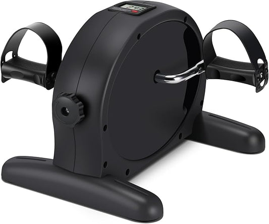 Padel Exerciser Mini Exercise Bike for Leg and Arm Cycling, Warm Up Exercise