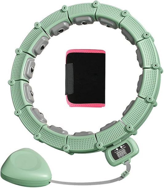 Weighted Hula Smart Hoops Adults - Weight Loss 24 Knots