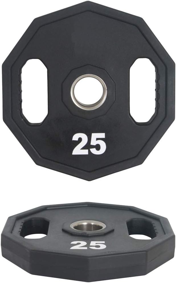 Fitness First Urethane Grip Weight Plate 2.5-45 lbs