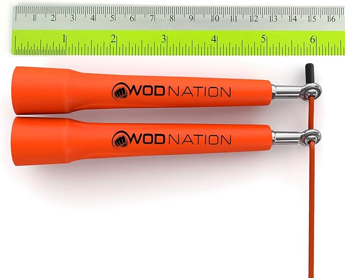 WOD Nation Adjustable Speed Jump Rope For Men