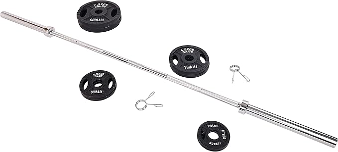 Signature Fitness Olympic Cast Iron Plate for Strength