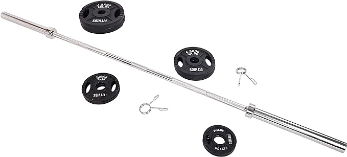 Signature Fitness Olympic 2-Inch Cast Iron Plate Weight