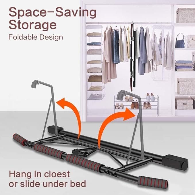 AmazeFan Pull Up Bar Doorway with Ergonomic Grip 2024 Upgrade