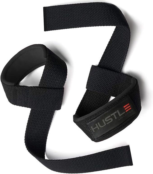 Lifting Straps for Weightlifting & Deadlifts – 21" Wrist Straps with Thick Neoprene Padding – Pro Heavy Duty Gym Wrist Wraps for Powerlifting, Bodybuilding & Strength Training for Men & Women