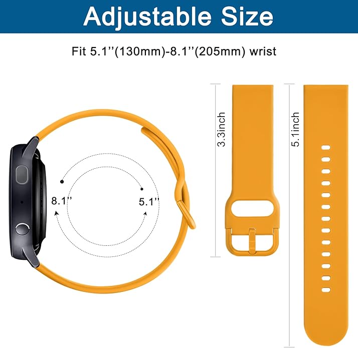 AK Band for Amazfit GTS 4 / GTS 4 Mini / GTS 3 / GTS 2 / GTS 2e / GTS 2 mini / GTS / GTR mini Bands, 20mm Soft Replacement Sport Strap for Amazfit Bip 3 / Bip 3 Pro / Bip U Pro / Bip / Bip Lite / Bip S / Bip S lite / Bip U Smart Watch Women Men