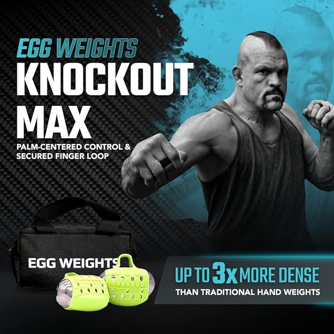 Egg Weights Knockout Max 5.0 lbs Set Bismuth 2 Eggs, 2.5 lbs