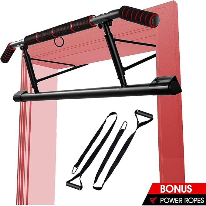 [2024 Upgrade] Multi-Grip Pull up Bar for Doorway