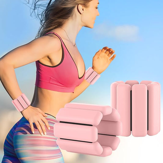 Wearable wrist weights and ankle weights ，1-2 lb.