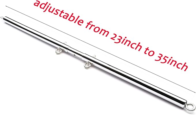 Sovyime 2pcs Silver Portable Restore Spreader Bar 4pcs Fur