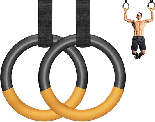 Professional Gymnastic Rings 440lbs/1600lbs,Home Fitness