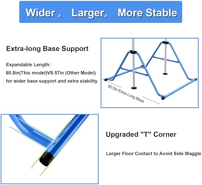 Tepemccu Expandable Gymnastics Bars