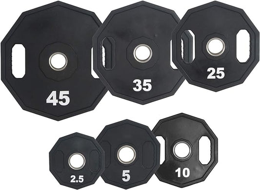 Fitness First Urethane Grip Weight Plate 2.5-45 lbs