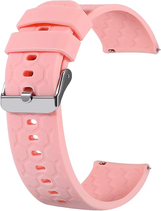 FitTurn 6-Pack Bands Compatible with Orit Fitness Tracker Smart Watch 19MM Replacement Flexible Soft Silicone Quick Release Sport Wristband Strap Accessory Bracelet for Orit Smartwatch 5.5”-8.7”