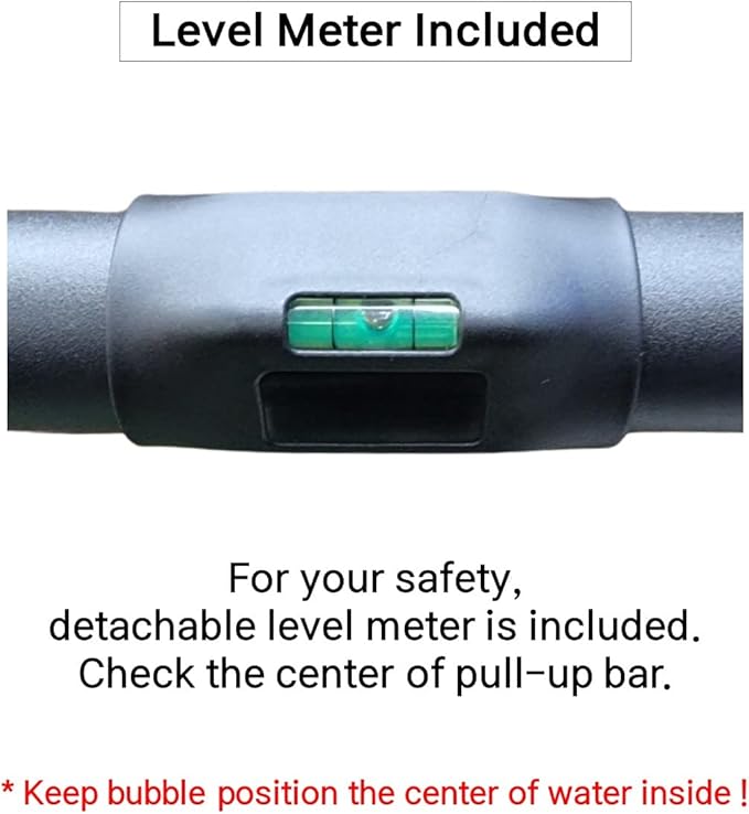 Pull Up Bar - Safe Locking Home Doorway 29.5 to 37.5 Inches