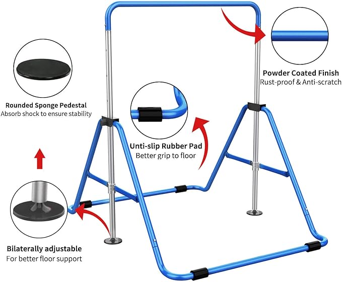 Tepemccu Expandable Gymnastics Bars