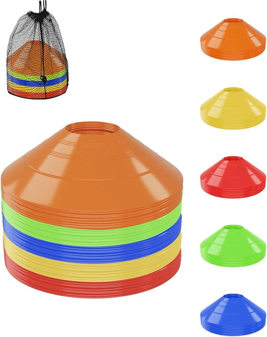 duskeep 30/50/100 Pack Soccer Cones