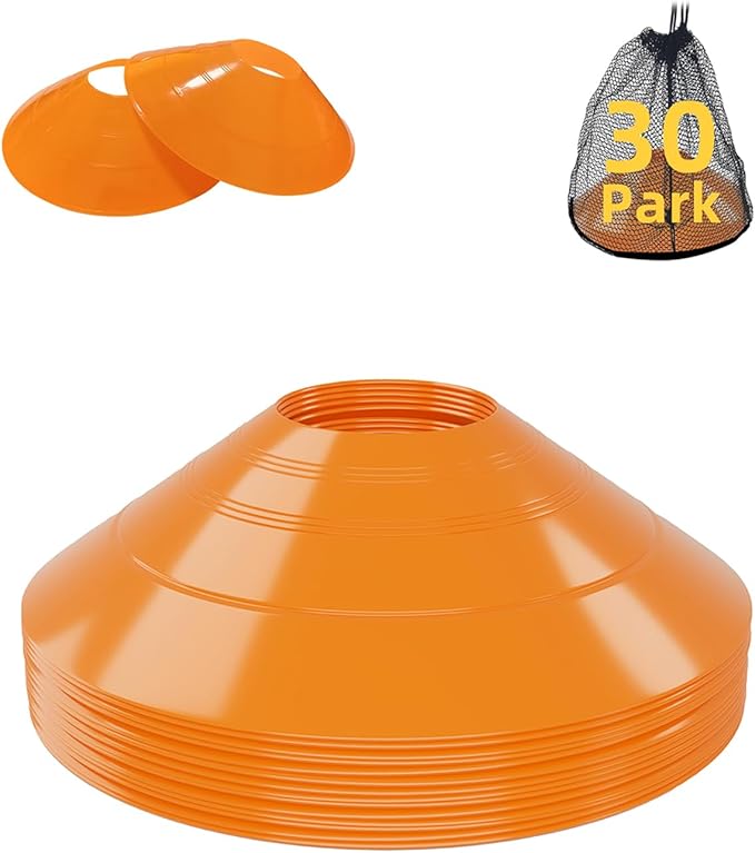 duskeep 30/50/100 Pack Soccer Cones