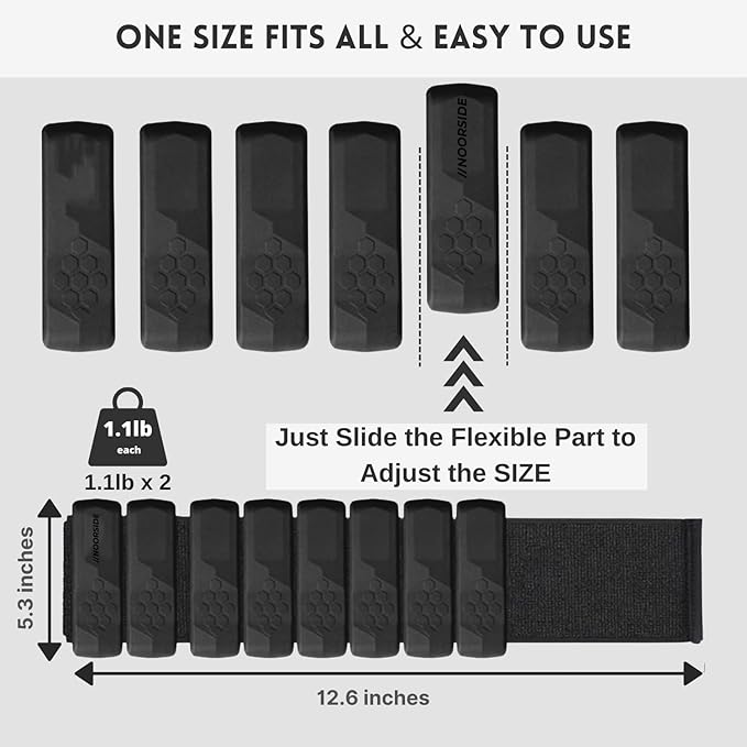 Ankle weights and Adujstable Wrist Weights for Women 2 (1.1 (1.1 lb