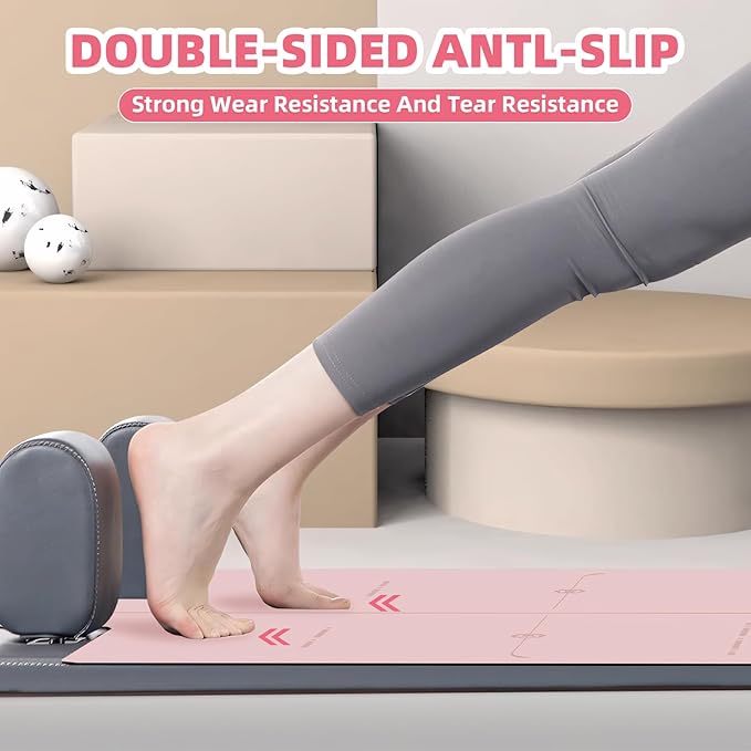 Pilates Reformer Mat 5 mm (24"), Pink