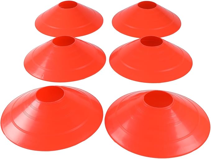 Super Z Outlet Bright Orange Round Cones Sports (20 Pack)