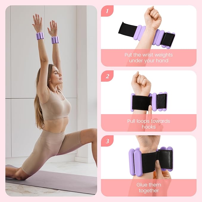 Ankle Weights Set of 2 (1lb Each)