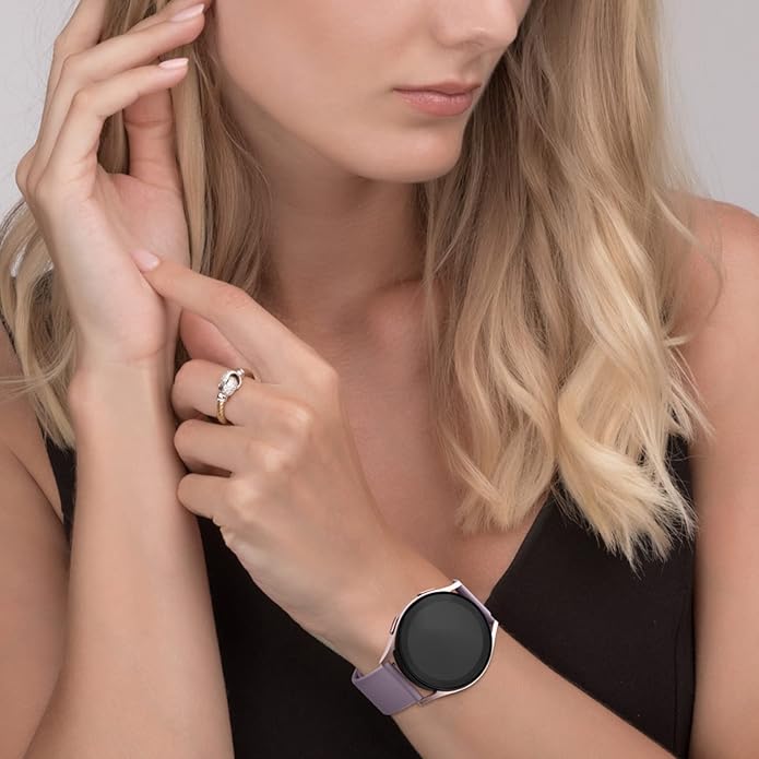 AK Band for Amazfit GTS 4 / GTS 4 Mini / GTS 3 / GTS 2 / GTS 2e / GTS 2 mini / GTS / GTR mini Bands, 20mm Soft Replacement Sport Strap for Amazfit Bip 3 / Bip 3 Pro / Bip U Pro / Bip / Bip Lite / Bip S / Bip S lite / Bip U Smart Watch Women Men