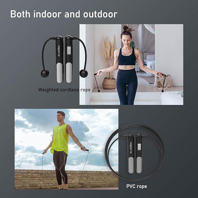 Jump Rope, Tangle free rapid speed jump ropes