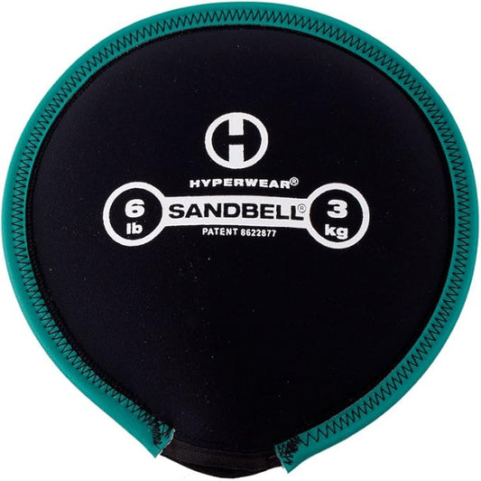 HYPERWEAR SandBell Sandbag Workout Bag Pre-Filled with Clean 2lb -50lb) -50lb)