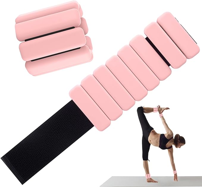 Wearable wrist weights and ankle weights ，1-2 lb.