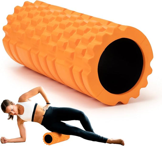 Foam Roller High Density 13" Patented Exercise Roller