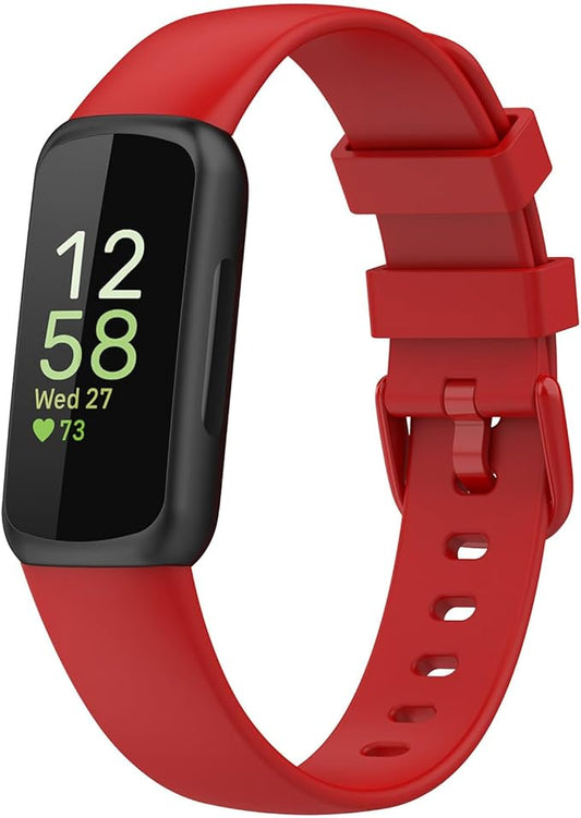 Bands Compatible with Fitbit Inspire 3 Bands for Women Men Sport Wristband Replacement Soft Silicone Straps for Fitbit Inspire 3 Smartwatch Small Large