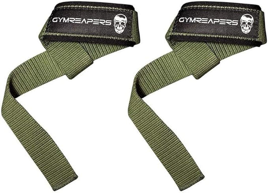 Gymreapers Lifting Wrist Straps for Weightlifting 18 inch