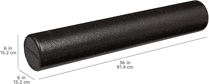 Amazon Basics High-Density Round Foam Roller for Exercise