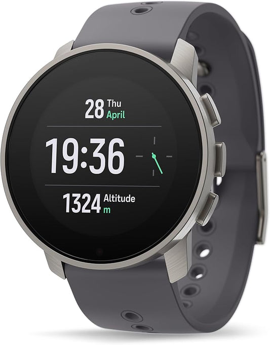 SUUNTO 9 Peak Pro GPS Sports Watch, Up to 30 Days Long Battery Life, 95+ Multisport Watch w/Training Workout Analysis,Advanced Health & Recovery Support, Wrist Heart-Rate Measurement, Titanium Slate
