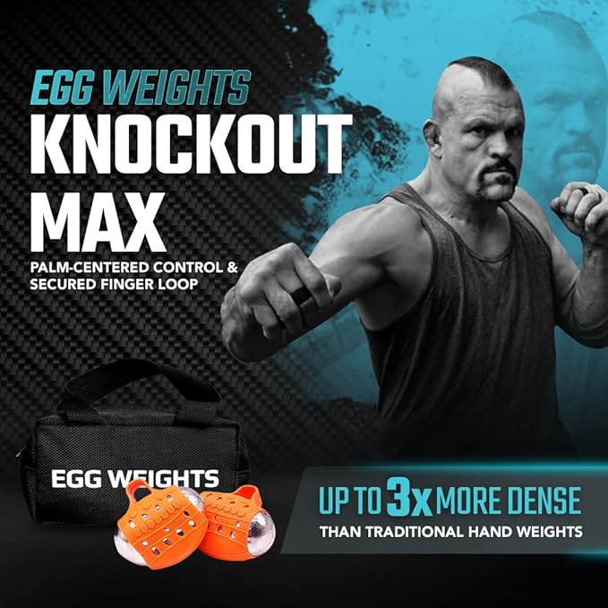 Egg Weights Knockout Max 5.0 lbs Set Bismuth 2 Eggs, 2.5 lbs