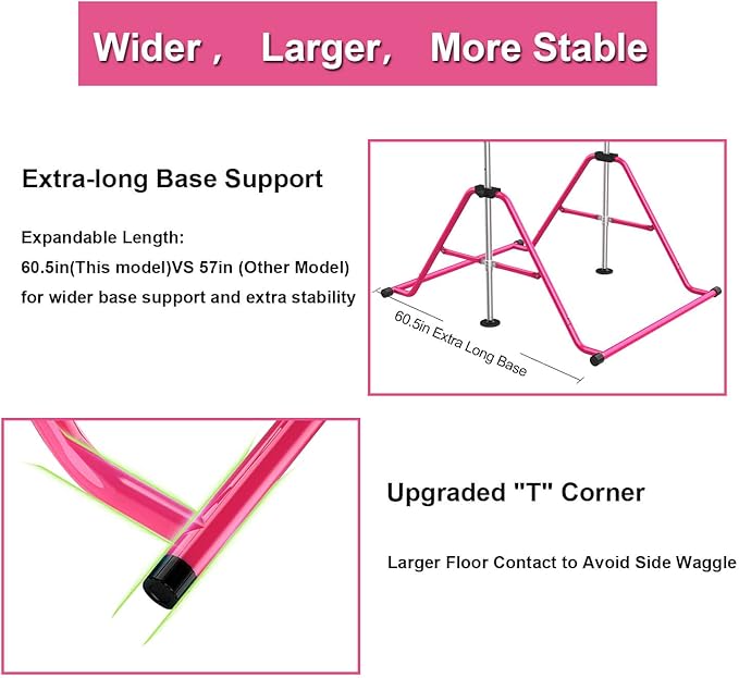 Tepemccu Expandable Gymnastics Bars