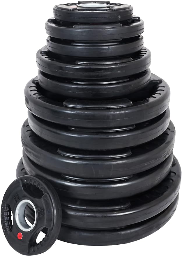 Signature Fitness Olympic 2-Inch Cast Iron Plate Weight