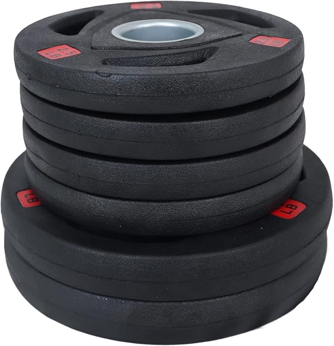 Signature Fitness Olympic 2-Inch Cast Iron Plate Weight