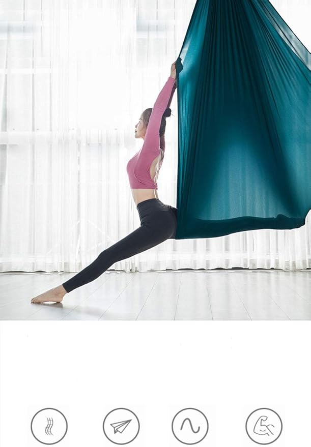 Aerial Silk Yoga Hammock & Swing for yoga Inversion