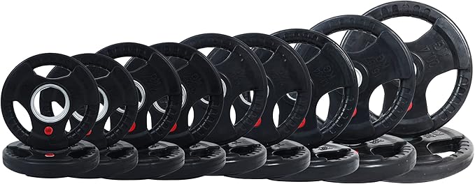 Signature Fitness Olympic 2-Inch Cast Iron Plate Weight